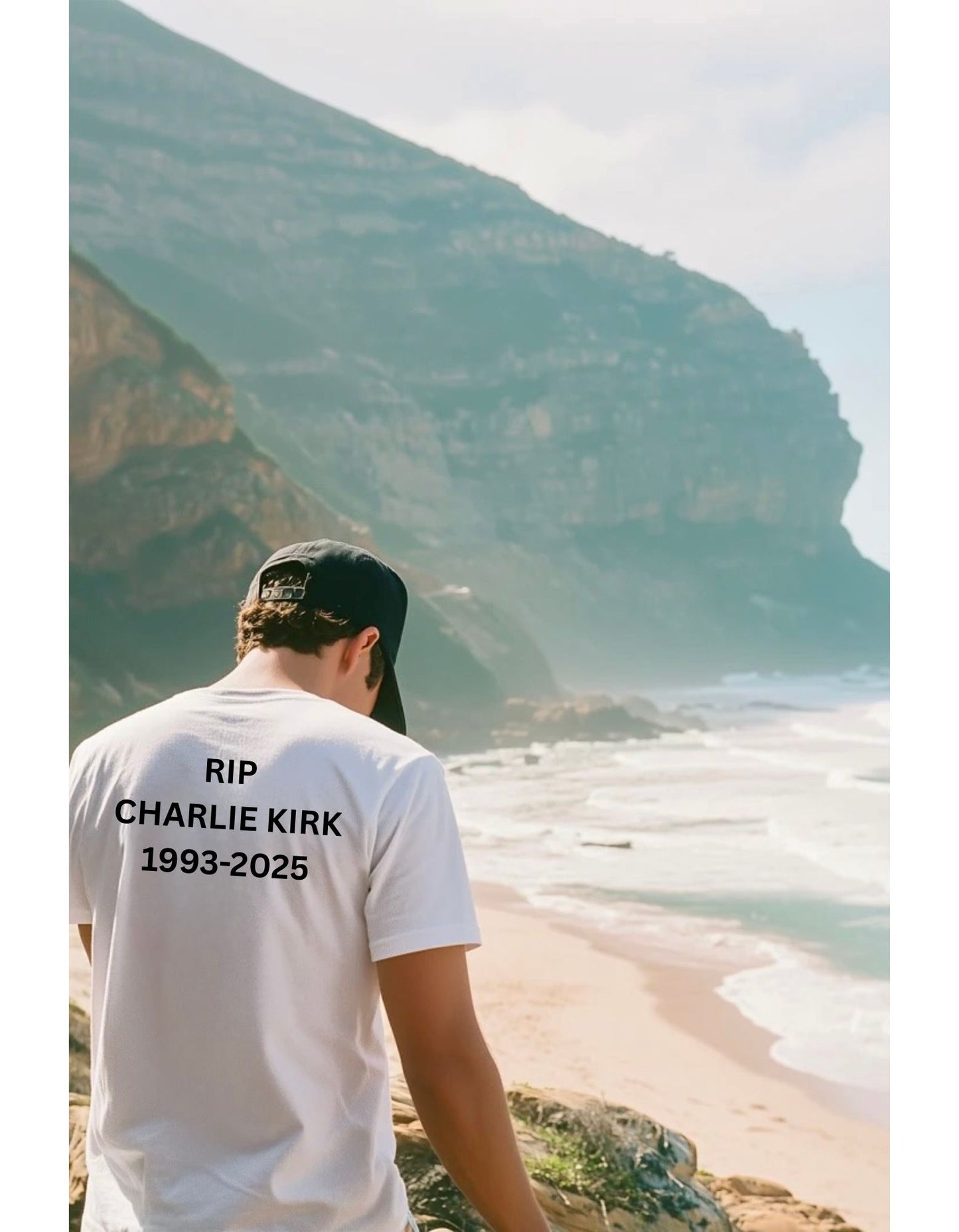REMEMBERING CHARLIE KIRK - White T-Shirt